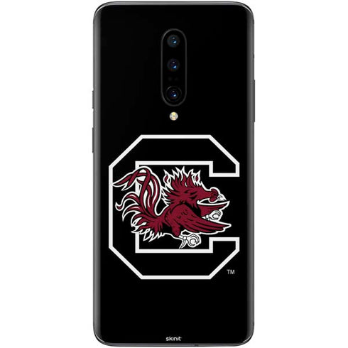 University of South Carolina Gamecocks Logo Black OnePlus 7 Pro Skin