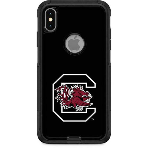 University of South Carolina Gamecocks Logo Black Otterbox Commuter iPhone Skin