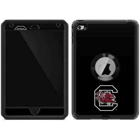 University of South Carolina Gamecocks Logo Black Otterbox Defender iPad Skin