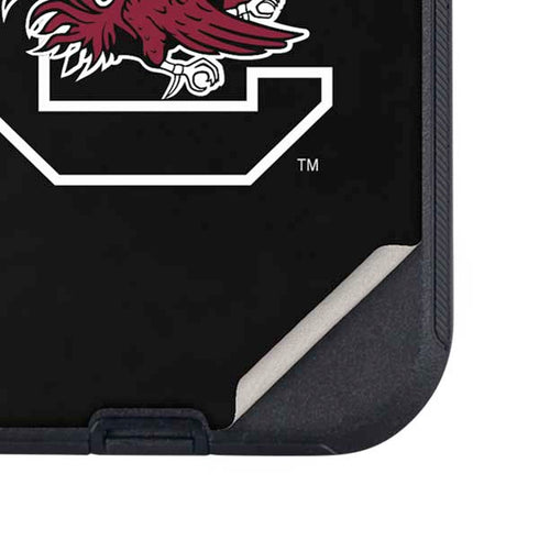 University of South Carolina Gamecocks Logo Black Otterbox Defender iPhone Skin
