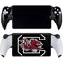University of South Carolina Gamecocks Logo Black PlayStation Portal Remote Player Skin