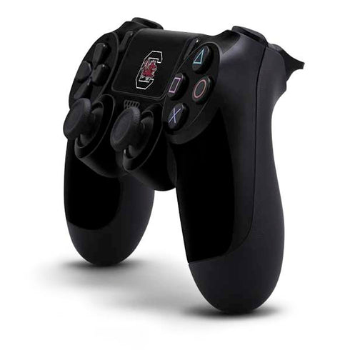 University of South Carolina Gamecocks Logo Black PS4 Controller Skin