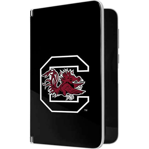 University of South Carolina Gamecocks Logo Black Surface Duo Skin