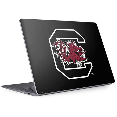University of South Carolina Gamecocks Logo Black Surface Laptop 2 Skin
