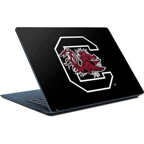 University of South Carolina Gamecocks Logo Black Surface Laptop Skin