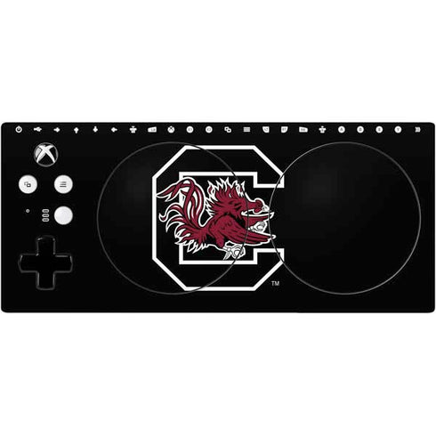 University of South Carolina Gamecocks Logo Black Xbox Adaptive Controller Skin