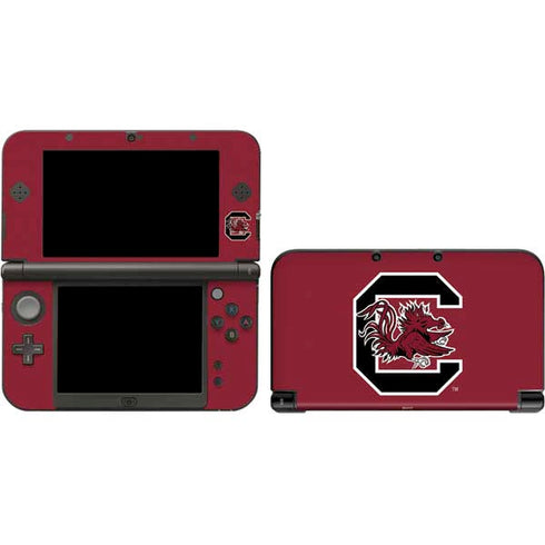 University of South Carolina Gamecocks Logo Red 3DS XL 2015 Skin