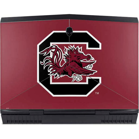 University of South Carolina Gamecocks Logo Red Dell Alienware Skin