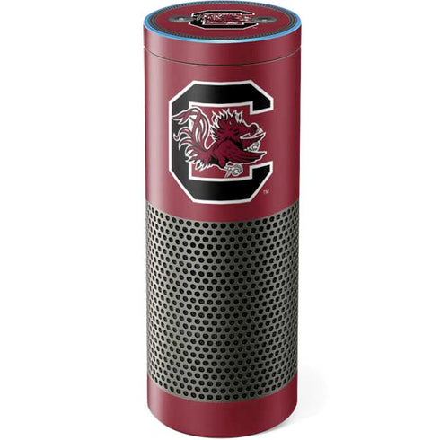 University of South Carolina Gamecocks Logo Red Amazon Echo Skin