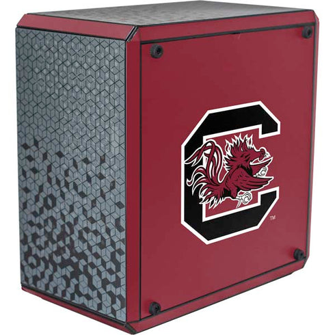 University of South Carolina Gamecocks Logo Red Cooler Master MasterBox Q300L Mini Tower Skin