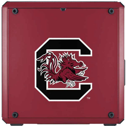 University of South Carolina Gamecocks Logo Red Cooler Master MasterBox Q300L Mini Tower Skin