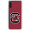 University of South Carolina Gamecocks Logo Red Galaxy A10e Clear Case