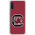 University of South Carolina Gamecocks Logo Red Galaxy A10e Clear Case