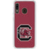 University of South Carolina Gamecocks Logo Red Galaxy A20 Clear Case