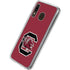 University of South Carolina Gamecocks Logo Red Galaxy A20 Clear Case