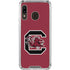 University of South Carolina Gamecocks Logo Red Galaxy A30 Clear Case