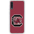 University of South Carolina Gamecocks Logo Red Galaxy A50 Clear Case