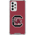 University of South Carolina Gamecocks Logo Red Galaxy A53 5G Clear Case