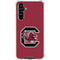 University of South Carolina Gamecocks Logo Red Galaxy A54 5G Clear Case