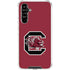 University of South Carolina Gamecocks Logo Red Galaxy A54 5G Clear Case