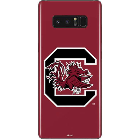 University of South Carolina Gamecocks Logo Red Galaxy Note 8 Skin