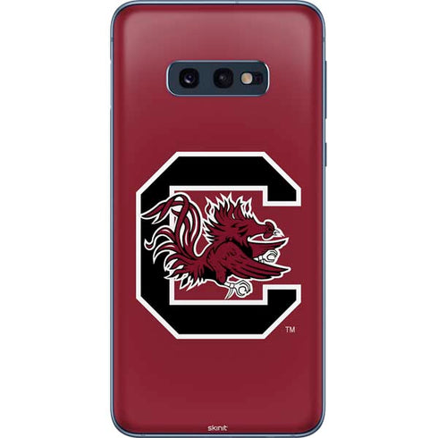 University of South Carolina Gamecocks Logo Red Galaxy S10e Skin