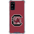 University of South Carolina Gamecocks Logo Red Galaxy S20 FE Clear Case