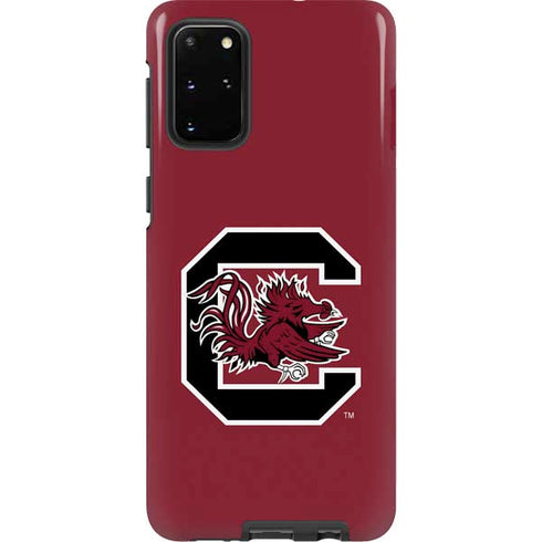 University of South Carolina Gamecocks Logo Red Galaxy S20 Plus Pro Case