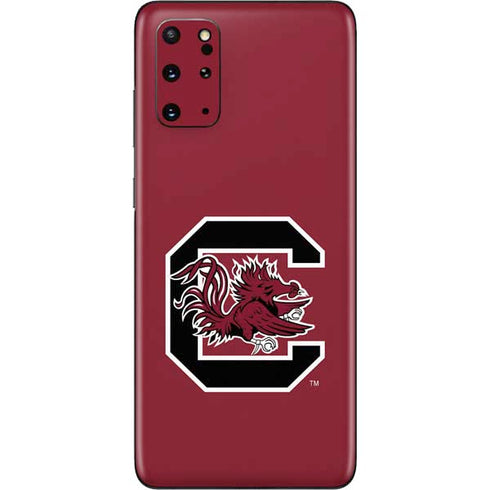 University of South Carolina Gamecocks Logo Red Galaxy S20 Plus Skin