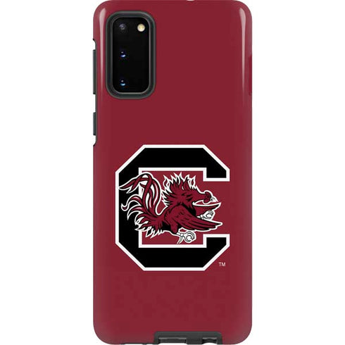 University of South Carolina Gamecocks Logo Red Galaxy S20 Pro Case