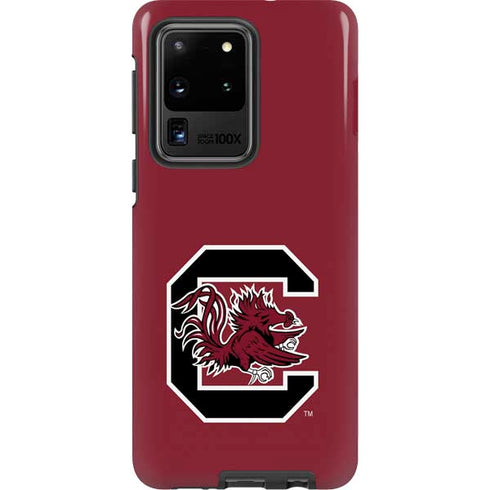 University of South Carolina Gamecocks Logo Red Galaxy S20 Ultra 5G Pro Case