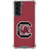 University of South Carolina Gamecocks Logo Red Galaxy S21 5G Clear Case