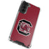 University of South Carolina Gamecocks Logo Red Galaxy S21 5G Clear Case