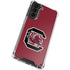 University of South Carolina Gamecocks Logo Red Galaxy S21 Plus 5G Clear Case