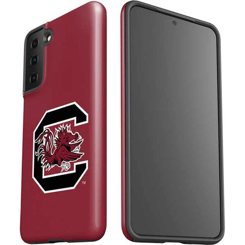 University of South Carolina Gamecocks Logo Red Galaxy S21 Plus 5G Pro Case