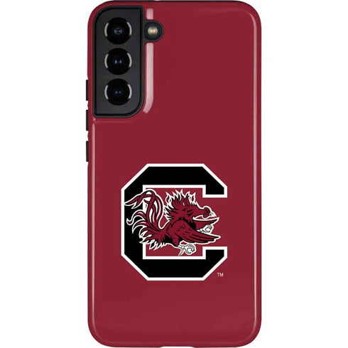 University of South Carolina Gamecocks Logo Red Galaxy S22 Plus Pro Case