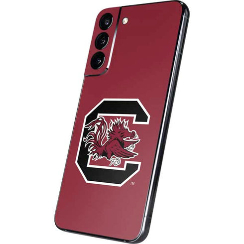 University of South Carolina Gamecocks Logo Red Galaxy S22 Plus Skin
