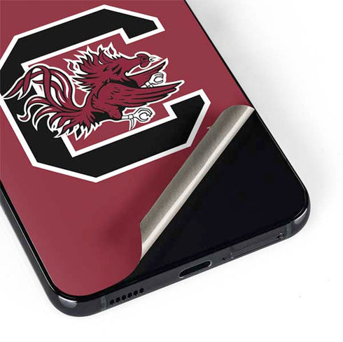 University of South Carolina Gamecocks Logo Red Galaxy S22 Plus Skin