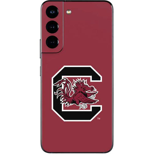 University of South Carolina Gamecocks Logo Red Galaxy S22 Skin