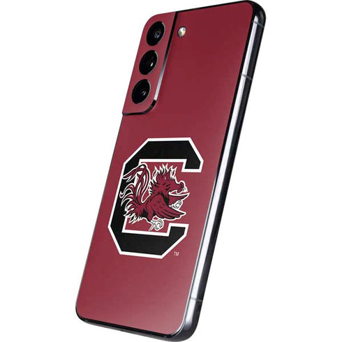 University of South Carolina Gamecocks Logo Red Galaxy S22 Skin