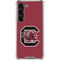 University of South Carolina Gamecocks Logo Red Galaxy S23 Clear Case