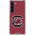 University of South Carolina Gamecocks Logo Red Galaxy S23 Clear Case