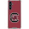 University of South Carolina Gamecocks Logo Red Galaxy S23 FE Clear Case