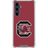 University of South Carolina Gamecocks Logo Red Galaxy S23 FE Clear Case