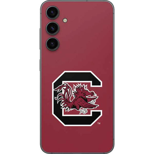 University of South Carolina Gamecocks Logo Red Galaxy S23 FE Skin