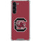University of South Carolina Gamecocks Logo Red Galaxy S23 Plus Clear Case