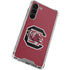 University of South Carolina Gamecocks Logo Red Galaxy S23 Plus Clear Case