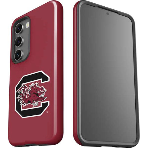 University of South Carolina Gamecocks Logo Red Galaxy S23 Plus Pro Case