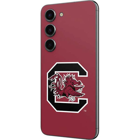 University of South Carolina Gamecocks Logo Red Galaxy S23 Skin