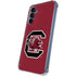 University of South Carolina Gamecocks Logo Red Galaxy S24 Clear Case
